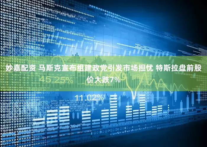 妙嘉配资 马斯克宣布组建政党引发市场担忧 特斯拉盘前股价大跌7%
